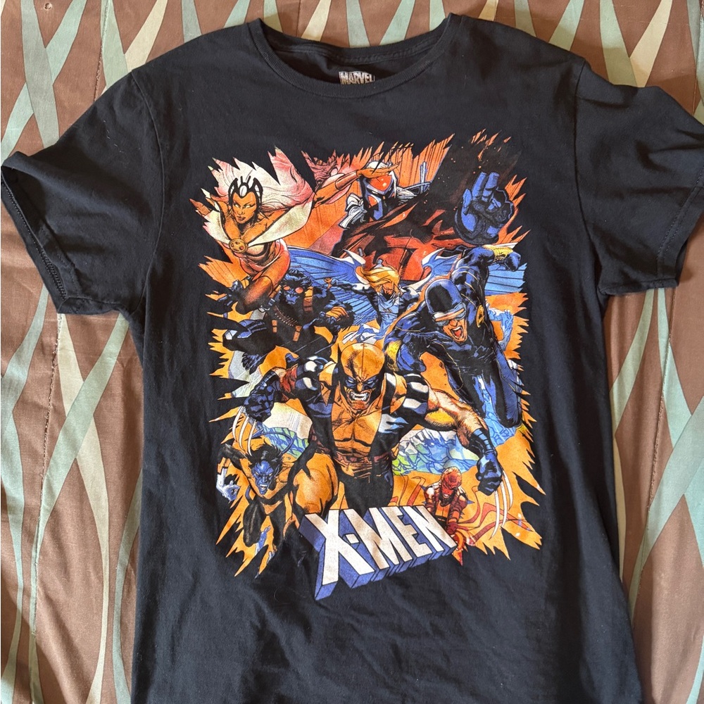 Marvel Black X-Men Short Sleeve Tee